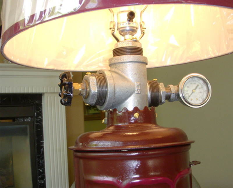 antique water heater lamp etsy
