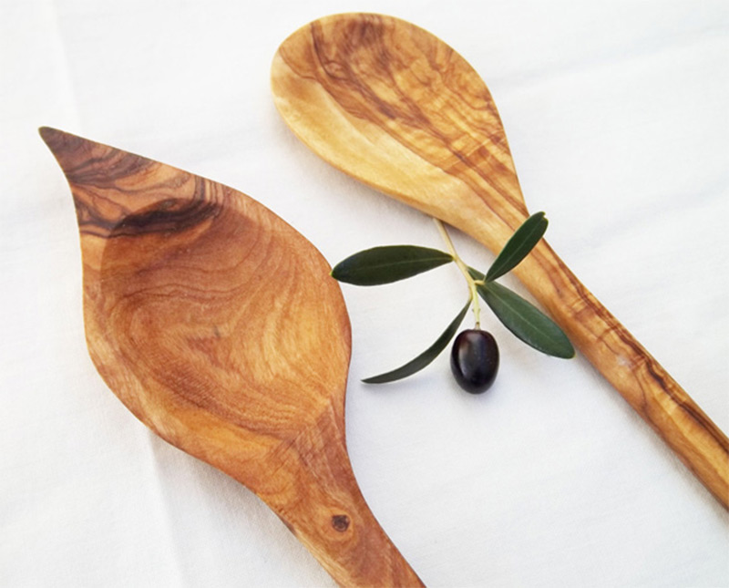 olive wood sauce spoon longer cooking